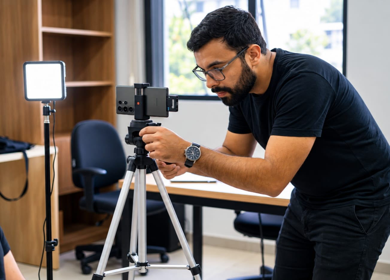 Equipamentos de filmagem e fotografia profissional